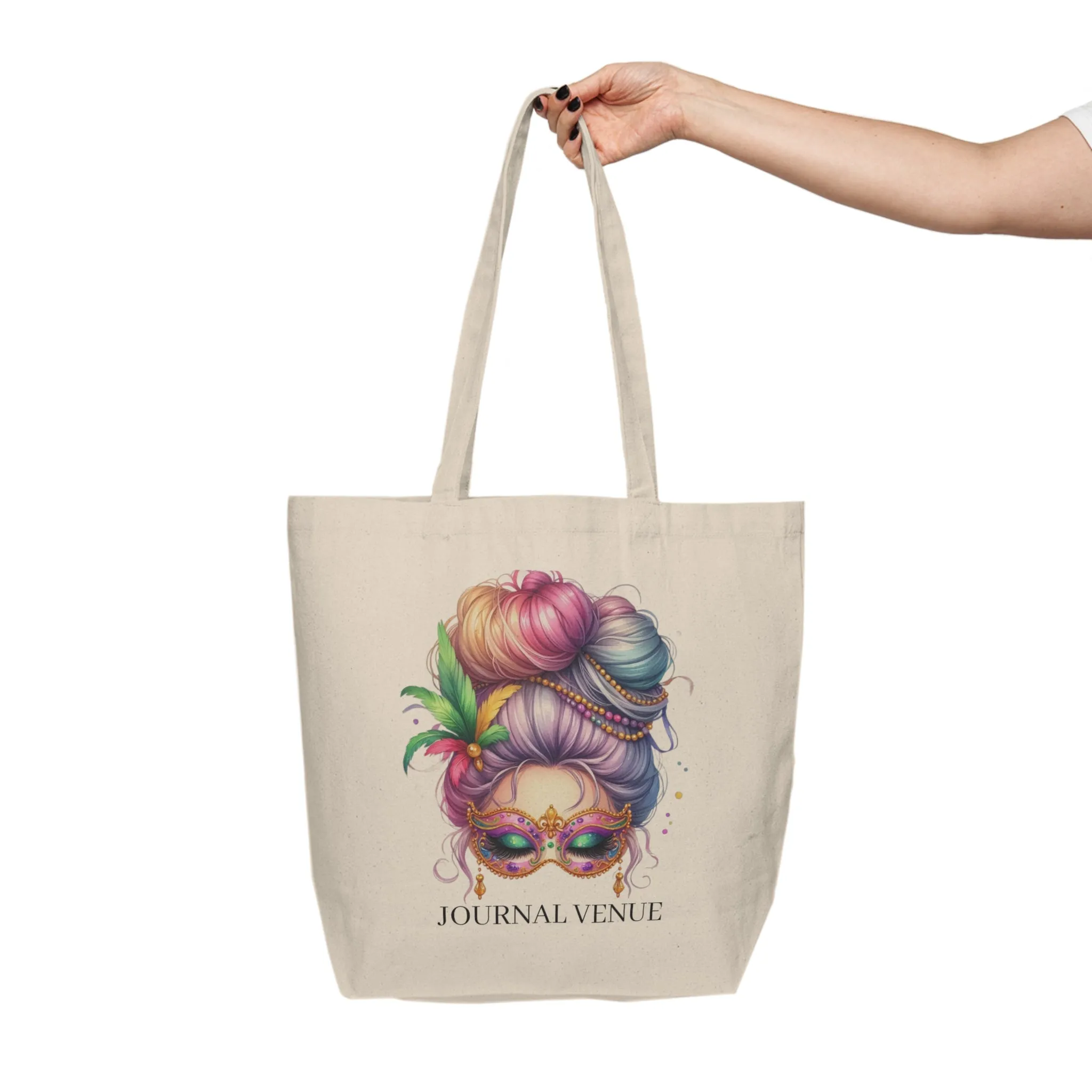 Sassy Natural Shopping Tote Bag