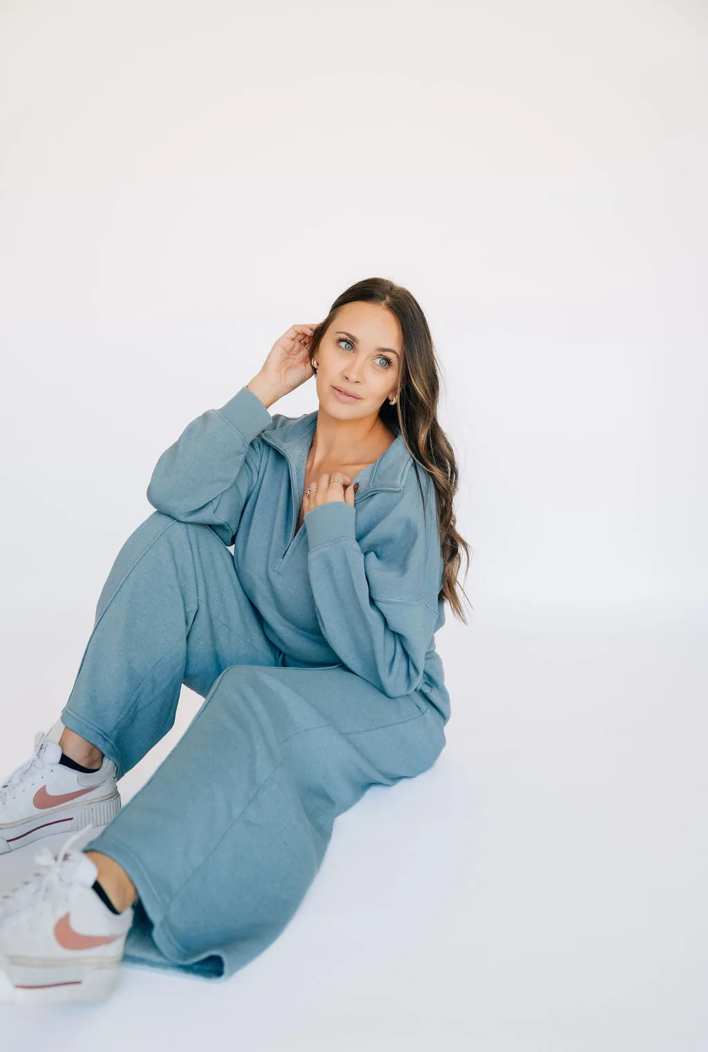 Saturday Afternoon Relaxed Sweatpants - Blue