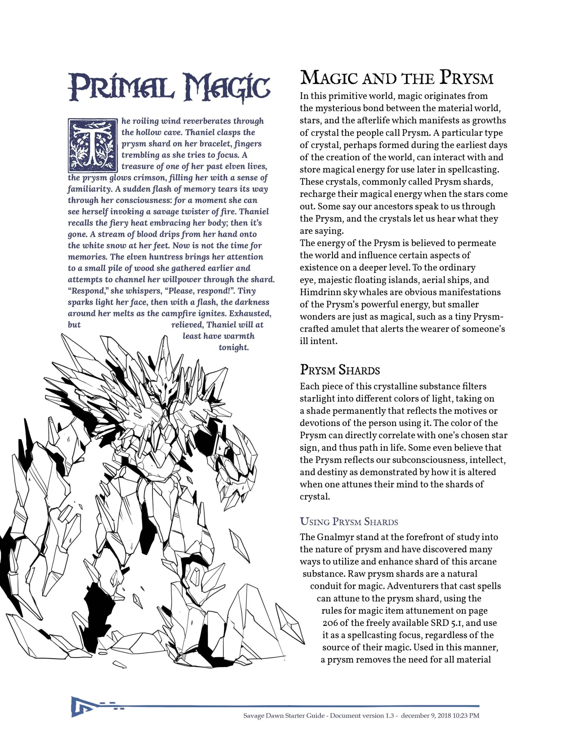 Savage Dawn - Campaign Setting Starter Guide