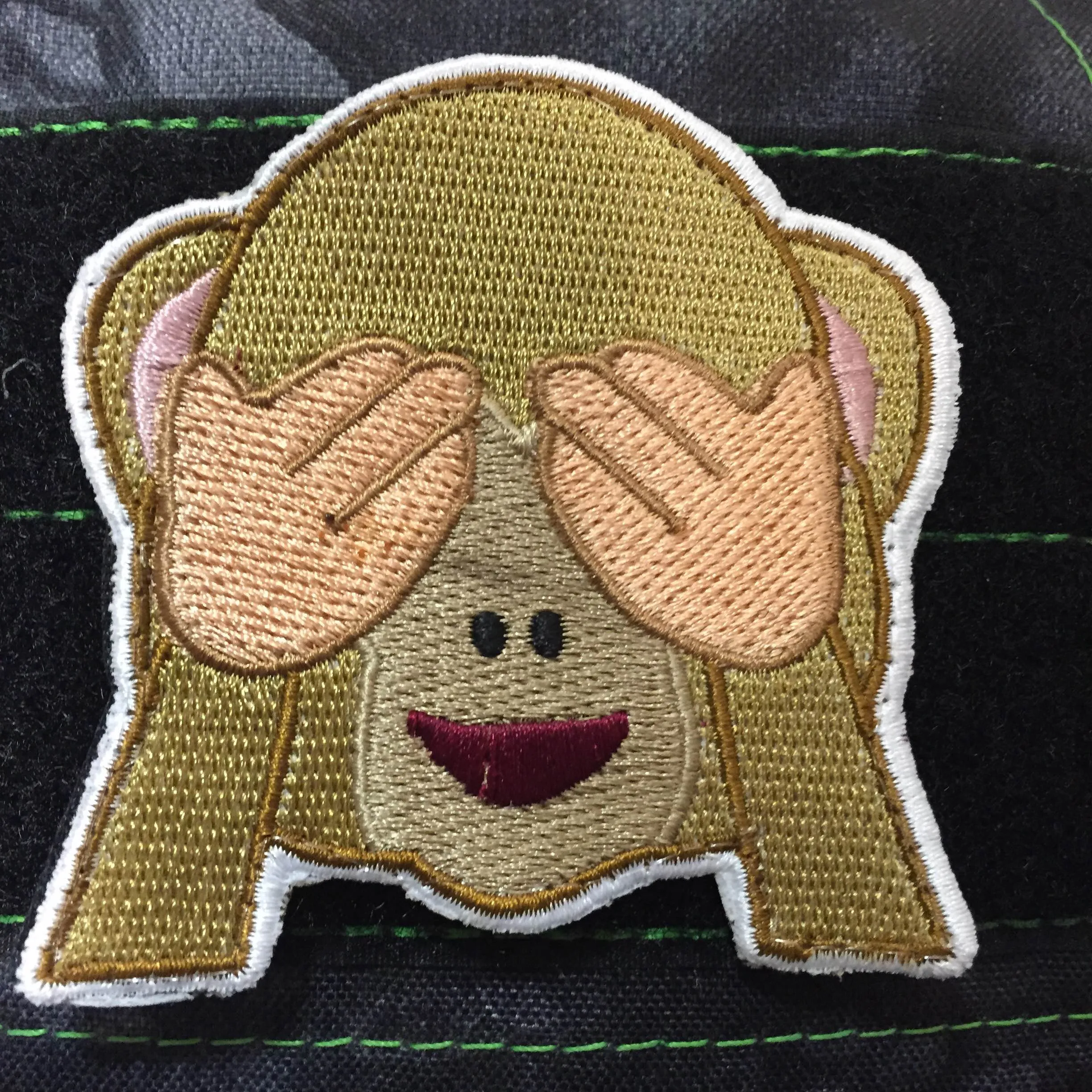 SEE NO EVIL MONKEY MORALE PATCH