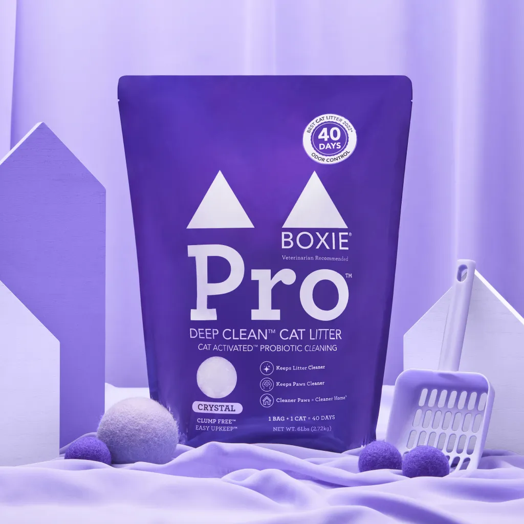 Self-Cleaning Probiotic Crystal Non-Clumping Cat Litter
