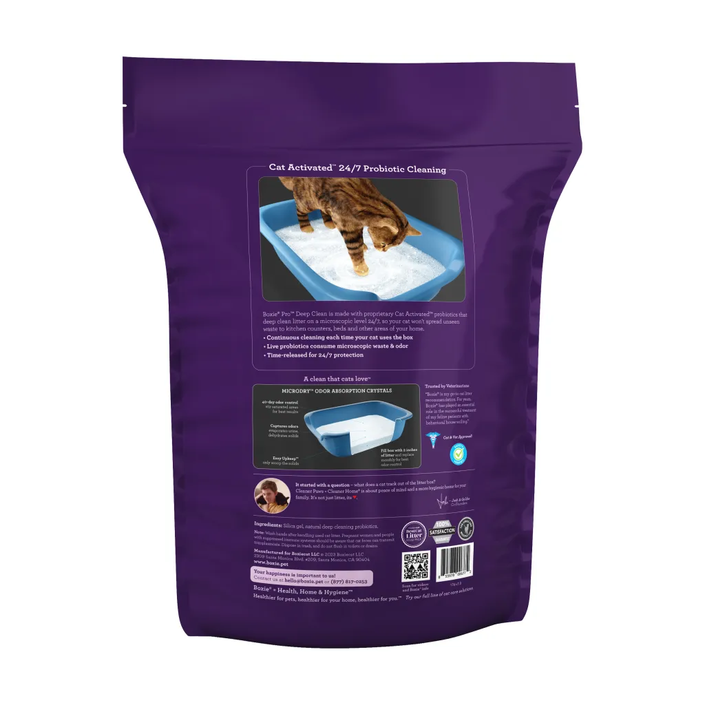 Self-Cleaning Probiotic Crystal Non-Clumping Cat Litter