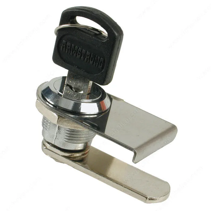 Serrure simple pour porte de verre