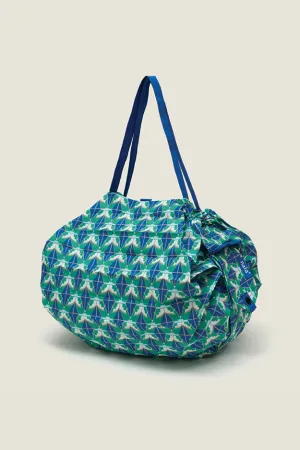 Shupatto Bag - Diamond's & Flower Blue