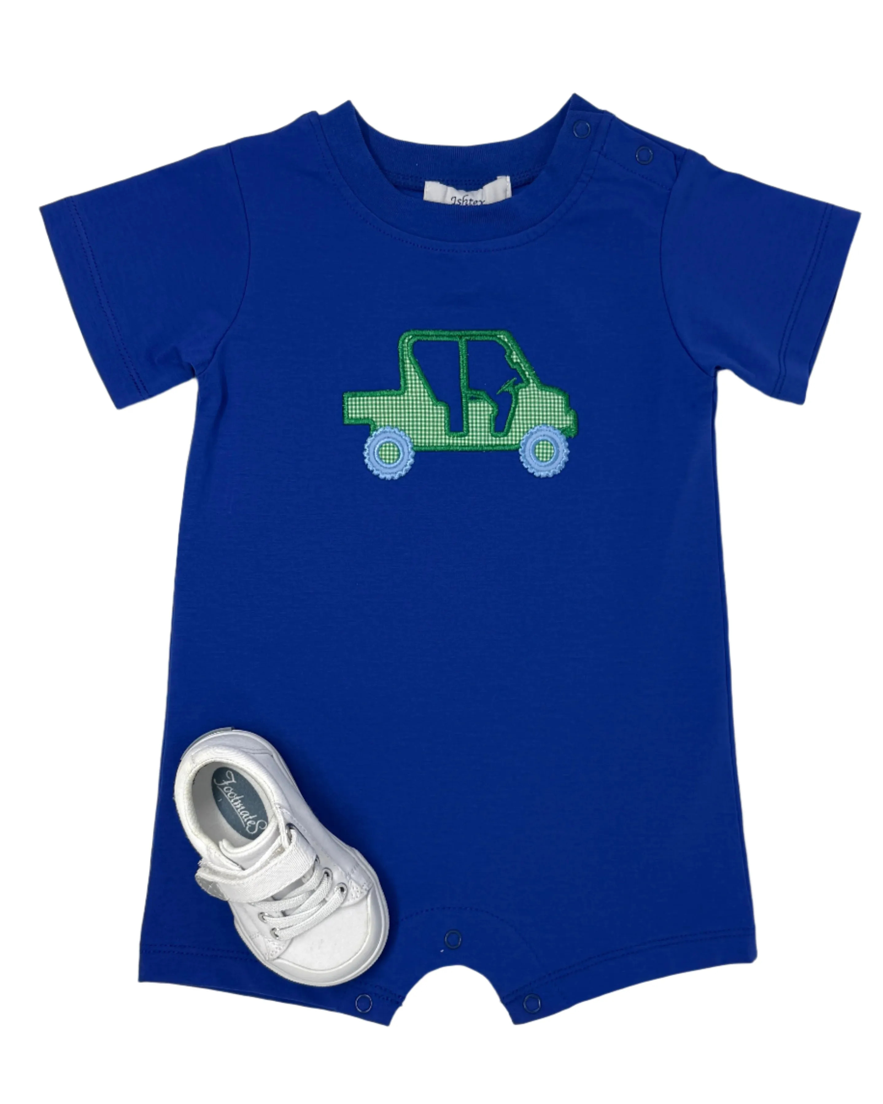 Side by Side Boy's Romper