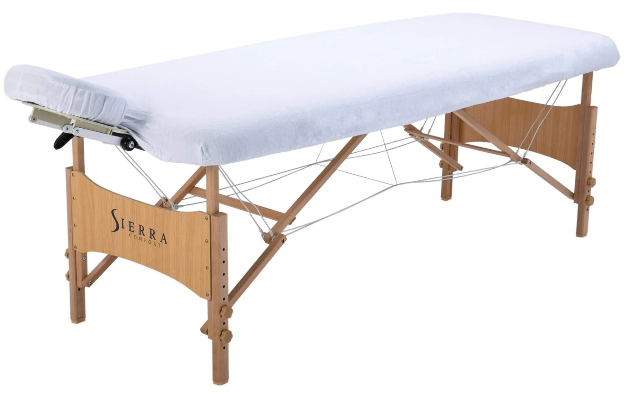 SIERRA COMFORT All-Inclusive Portable Massage Table (Black), SC-901, 27.95"D x 72.05"W x 33.07"H