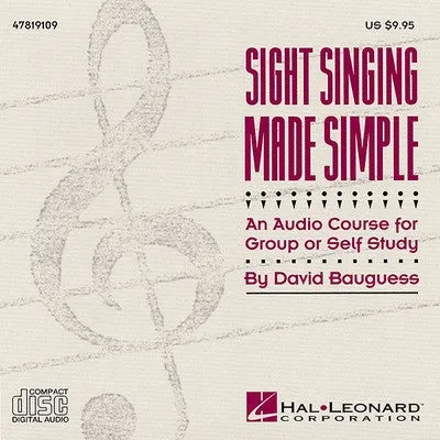 SIGHT SINGING MADE SIMPLE CD