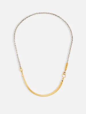Silver & Gold Statement Necklace I