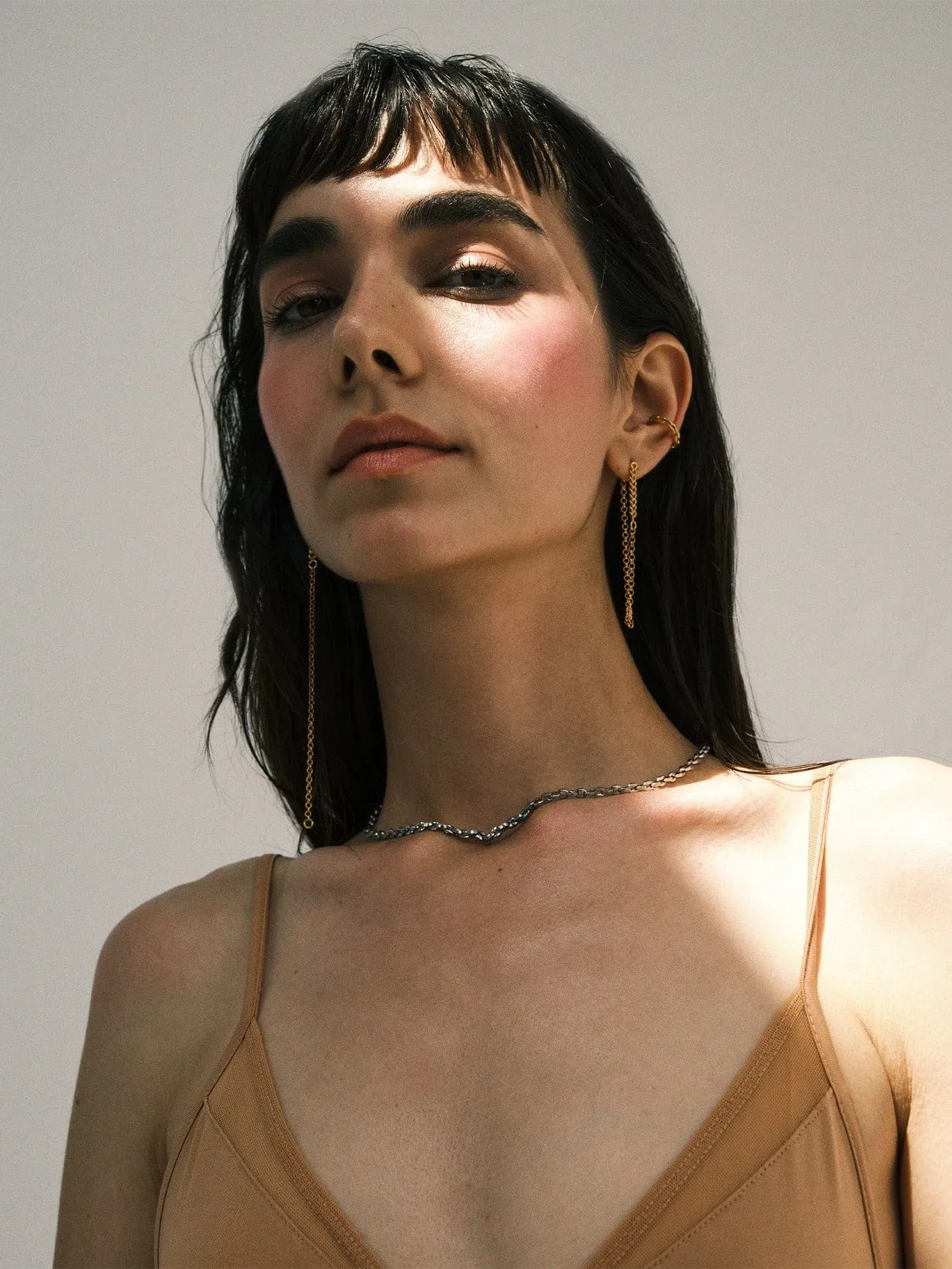 Silver & Gold Statement Necklace I