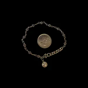 Silver Anklet with Harmony Ball Adornment