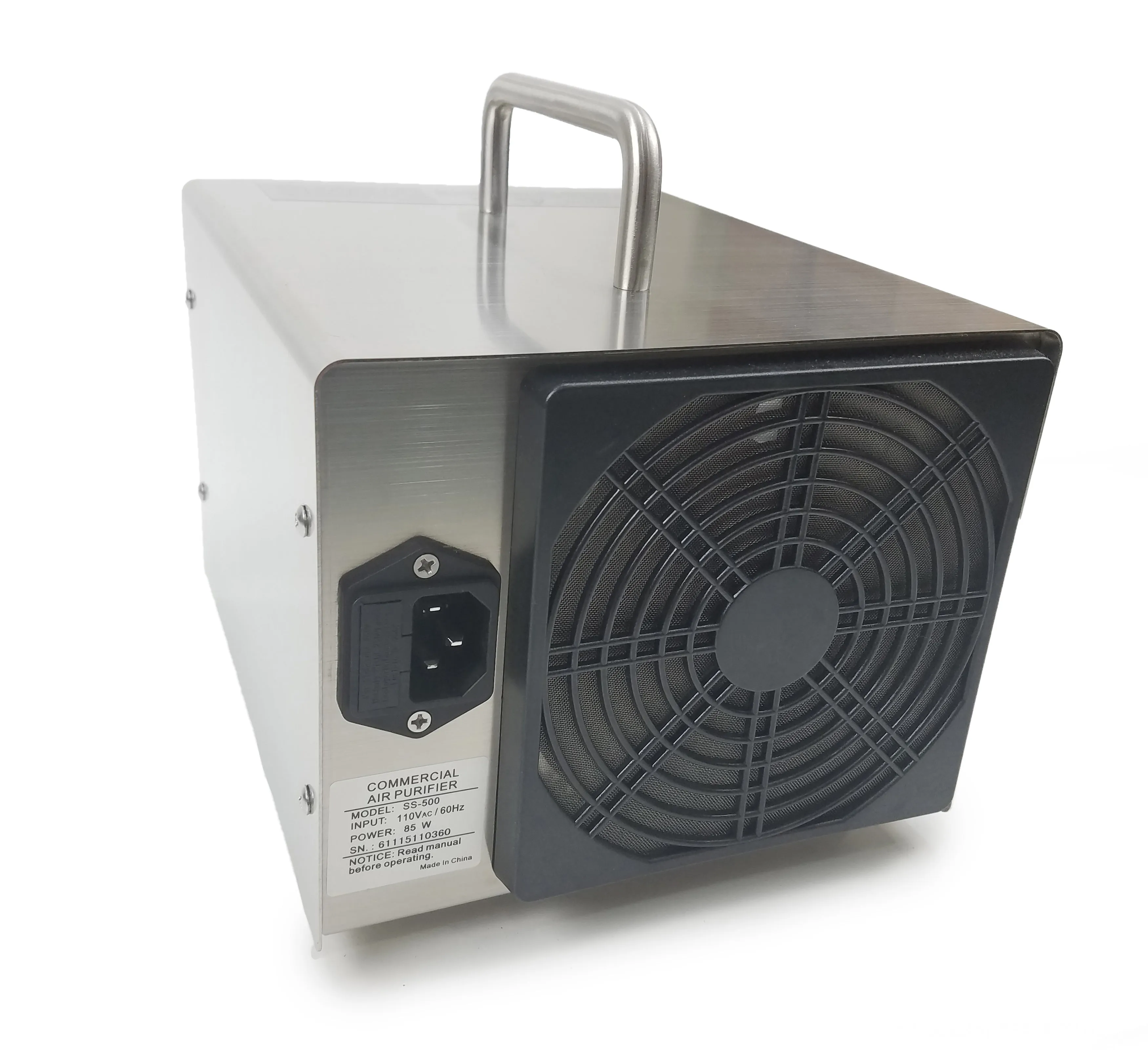 Silver New Comfort HE-500 Commercial Ozone Generator Air Purifier 8,500 mg/hr by Prolux