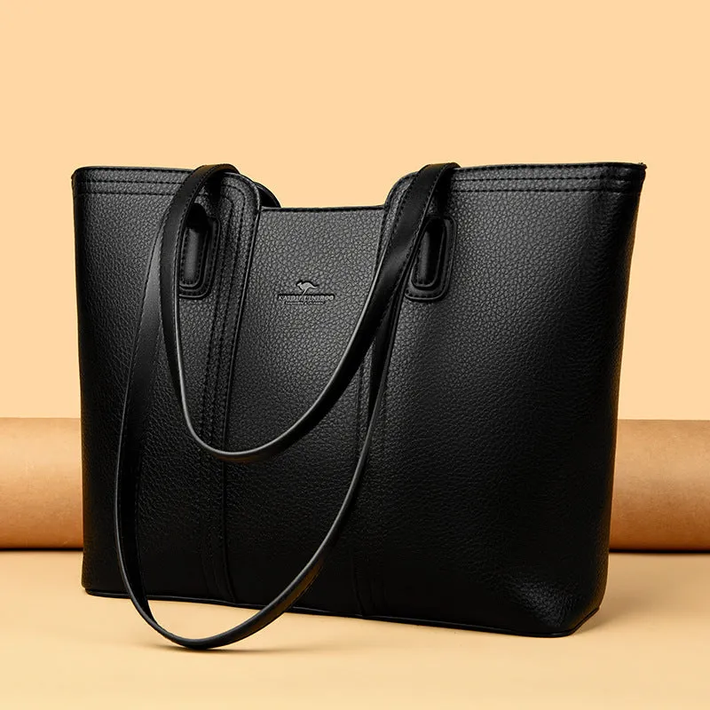 Simple Fashion High Capacity Waterproof Totes Handbags, Designer Women's Shoulder Bag