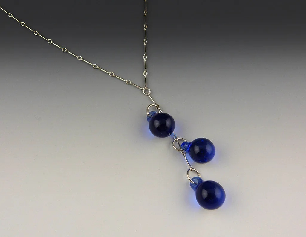 Simple Globe Trio Necklace