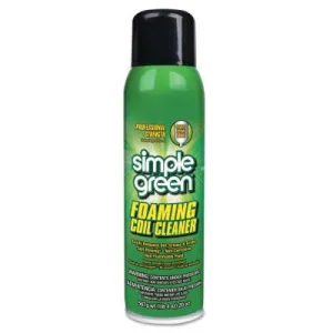 Simple Green® Foaming Coil Cleaners, 20 oz Aerosol Can, 0110001213418