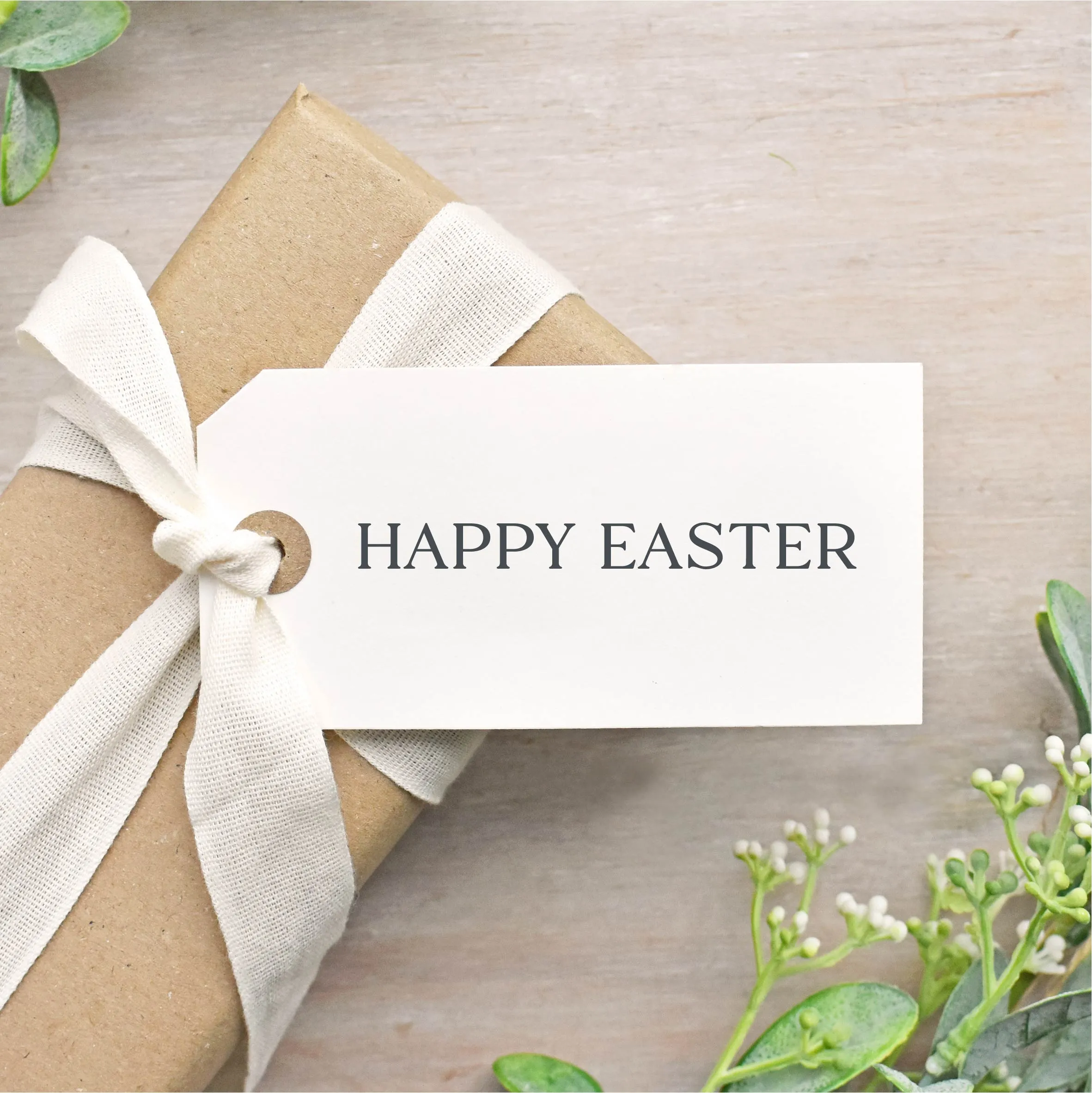 Simple Happy Easter Stamp