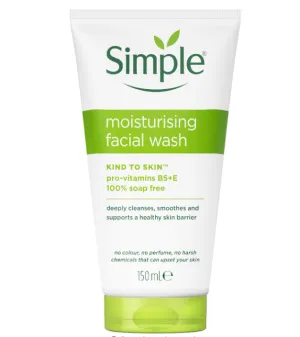 Simple Kind to Skin Moisturising Facial Wash 150ml
