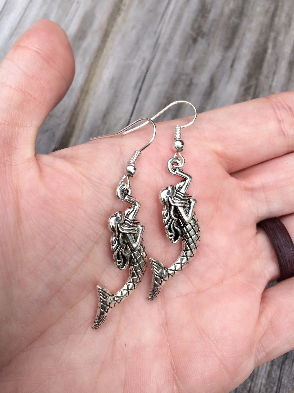 Simple Mermaid Earrings