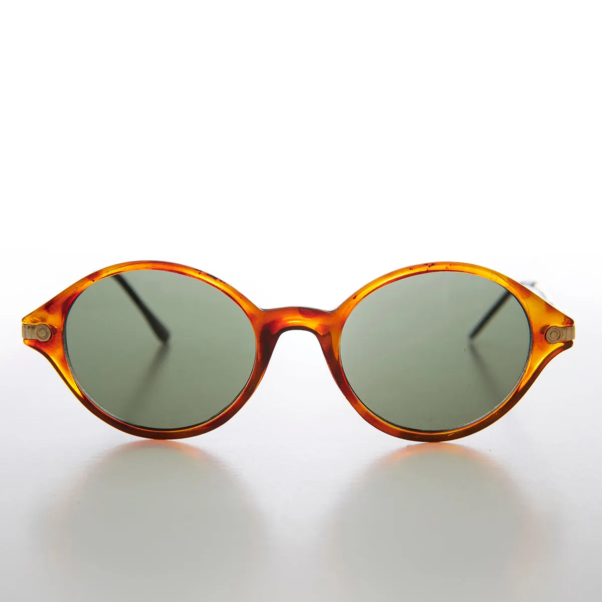 Simple Oval 90s Unisex Sunglass - Binxy