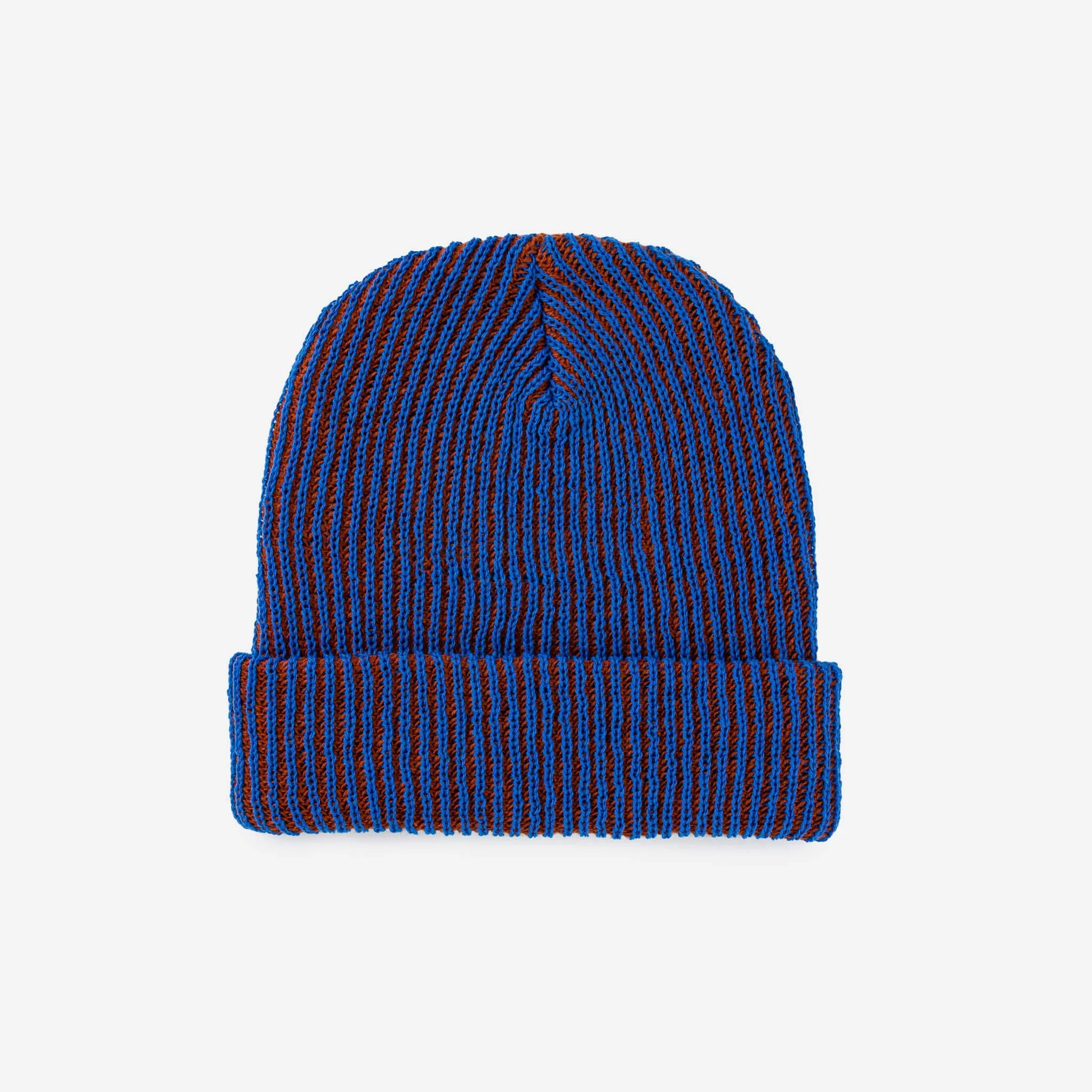 Simple Rib Knit Beanie Cap