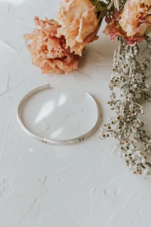 Simple Stamped Cuff Bracelet