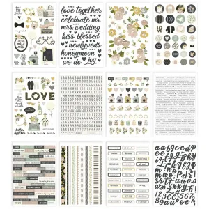 Simple Stories  Sticker Book  [Collection] - Happily Ever After