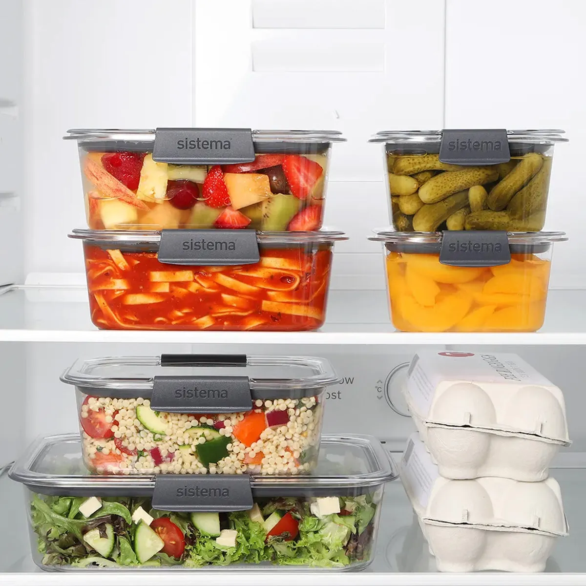 Sistema 380ML Brilliance Food Storage Container