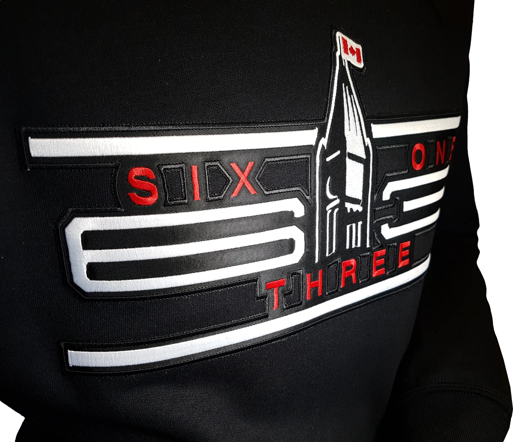 Six One 3 Cyber Hoodie Black