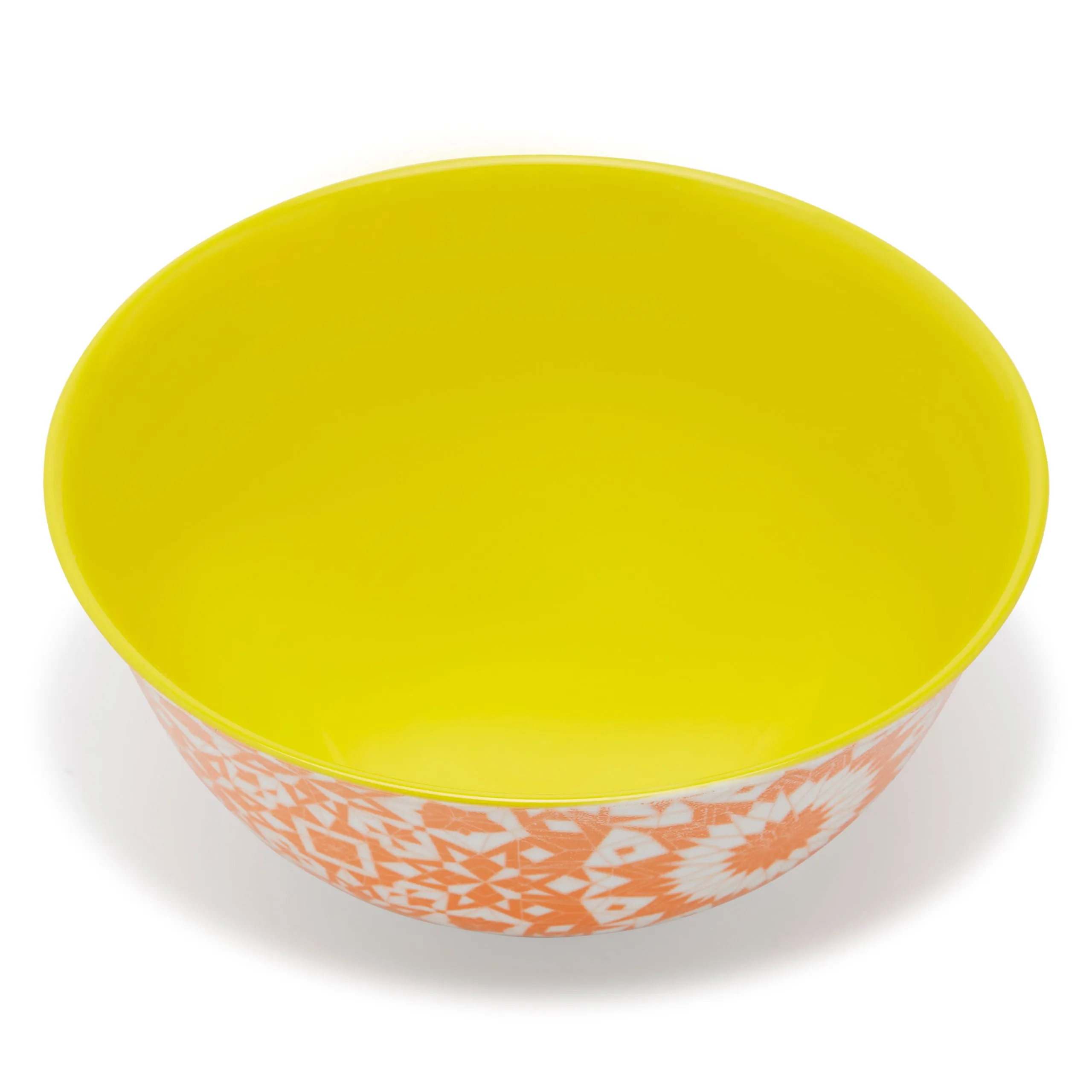 SK SPIRO GEOMETRIC PATTERN CEREAL BOWL (15.7 CM)
