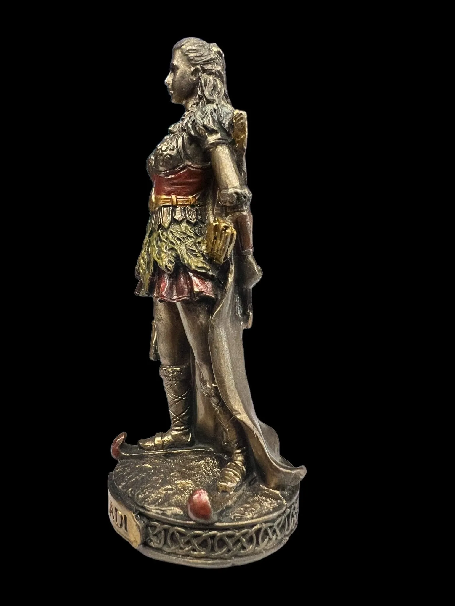 Skadi Norse Mythology, Goddess of the Wilderness, Miniature Statue by Veronese Design