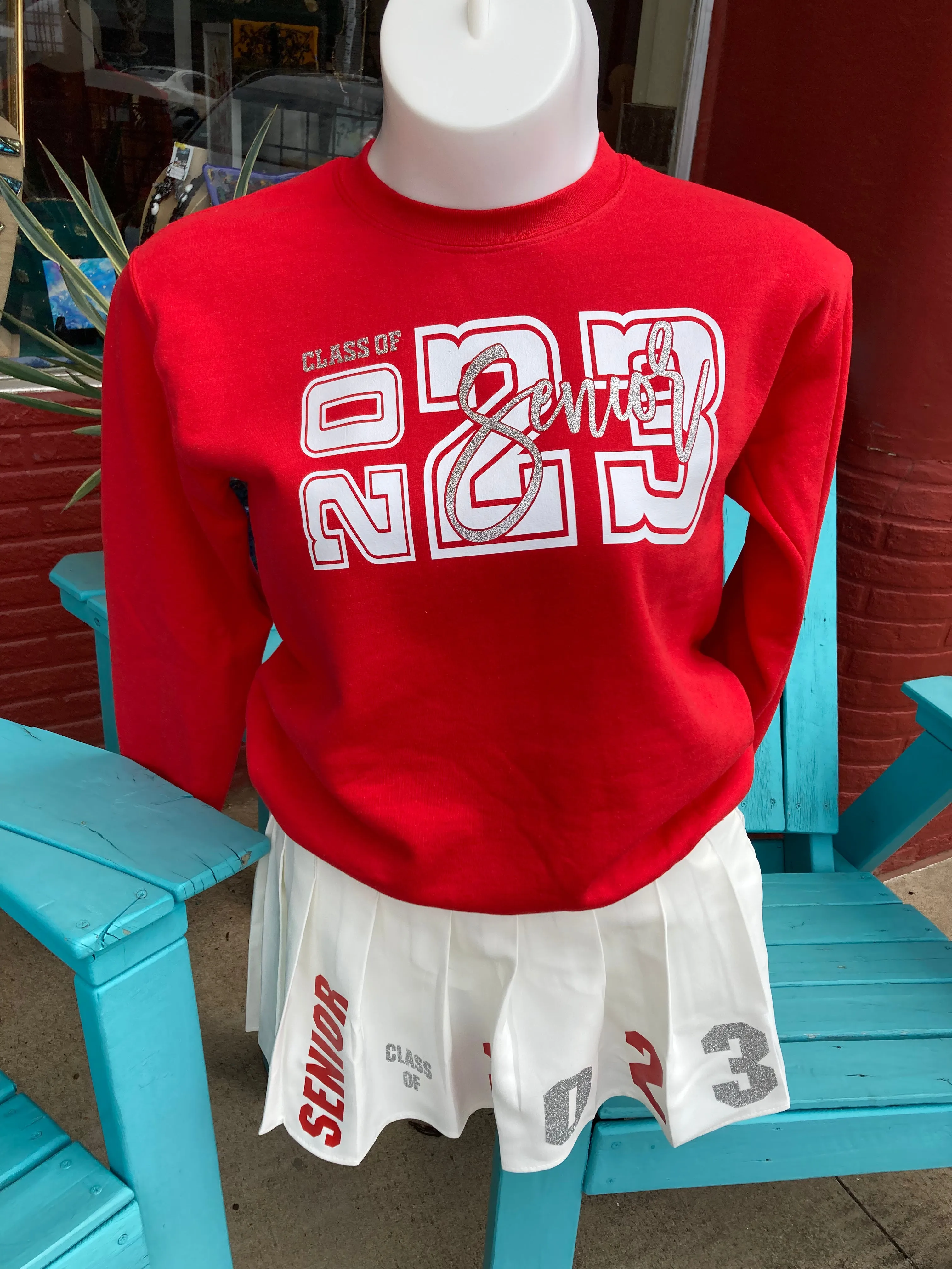Skirt / Crewneck Set