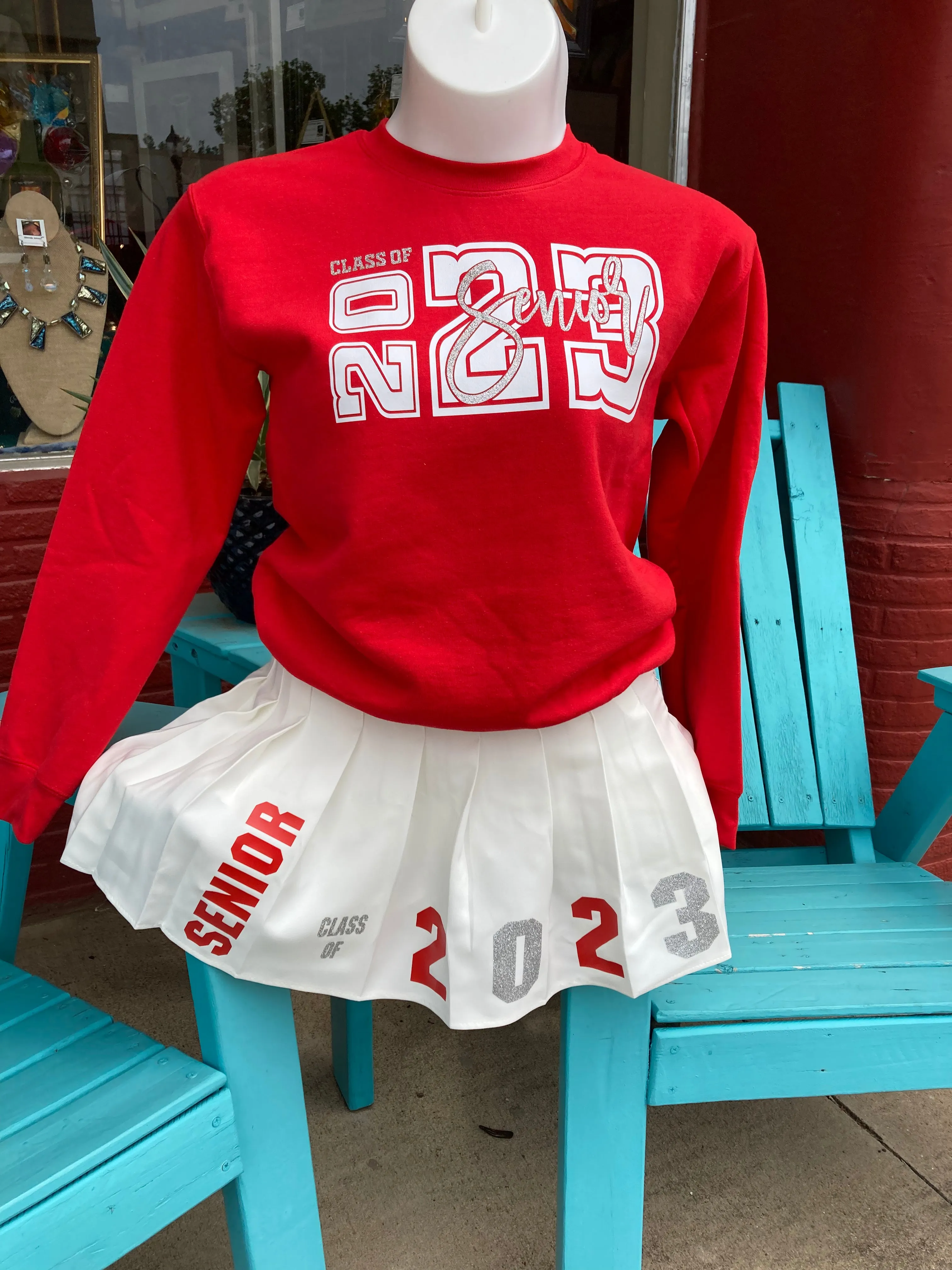 Skirt / Crewneck Set