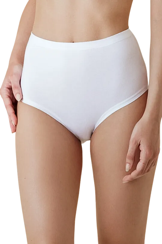 Slip Donna Oversize Cotone Bielastico - 6 pezzi