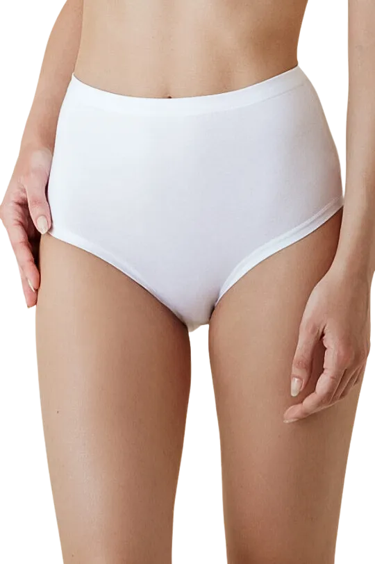 Slip Donna Oversize Cotone Bielastico - 6 pezzi