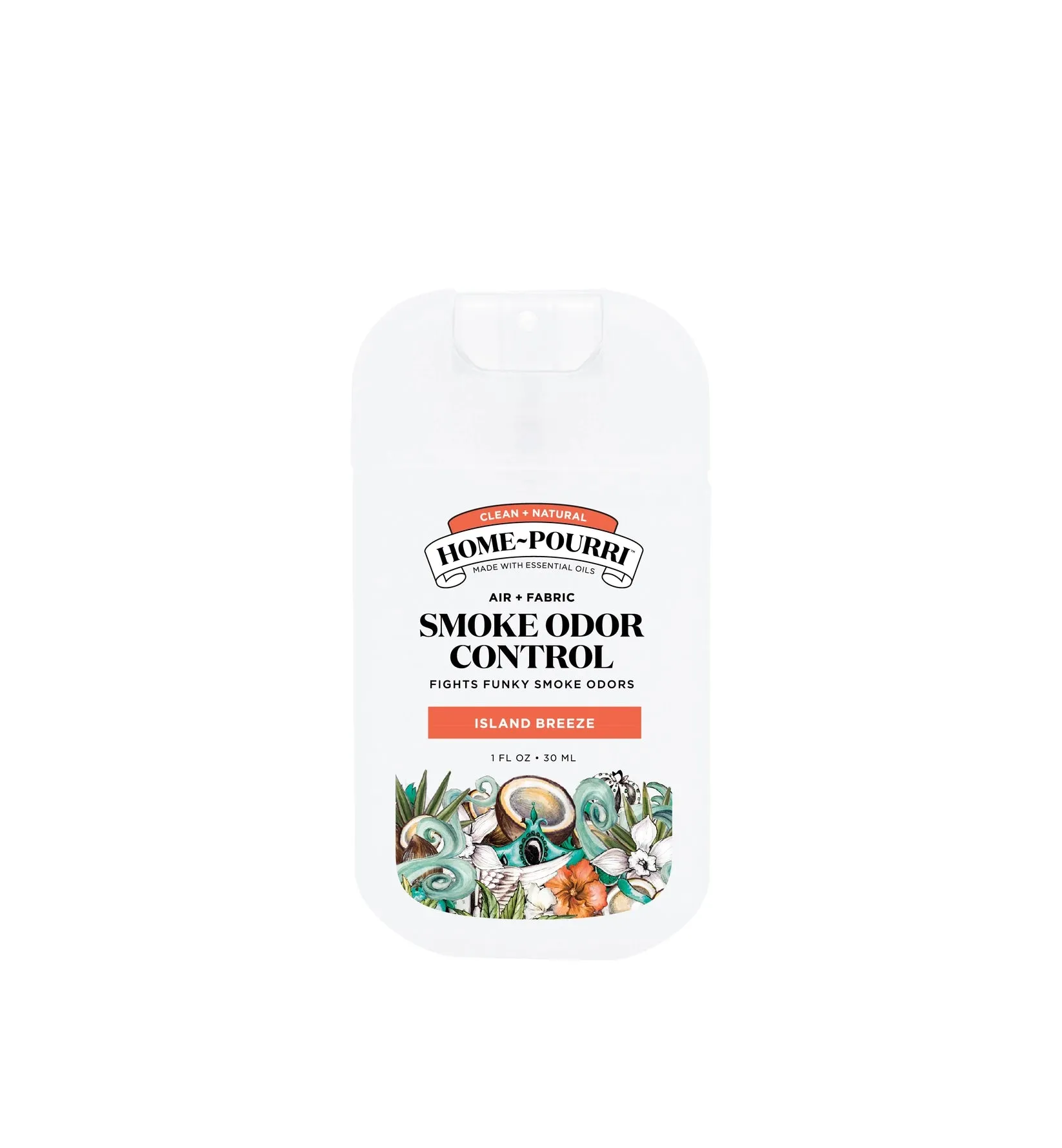 Smoke Odor Control 1oz Pocket Sprayer - Island Breeze by ~Pourri