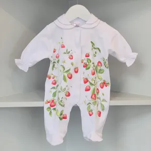 SOFIJA - Exclusive Strawberry Field Babygrow