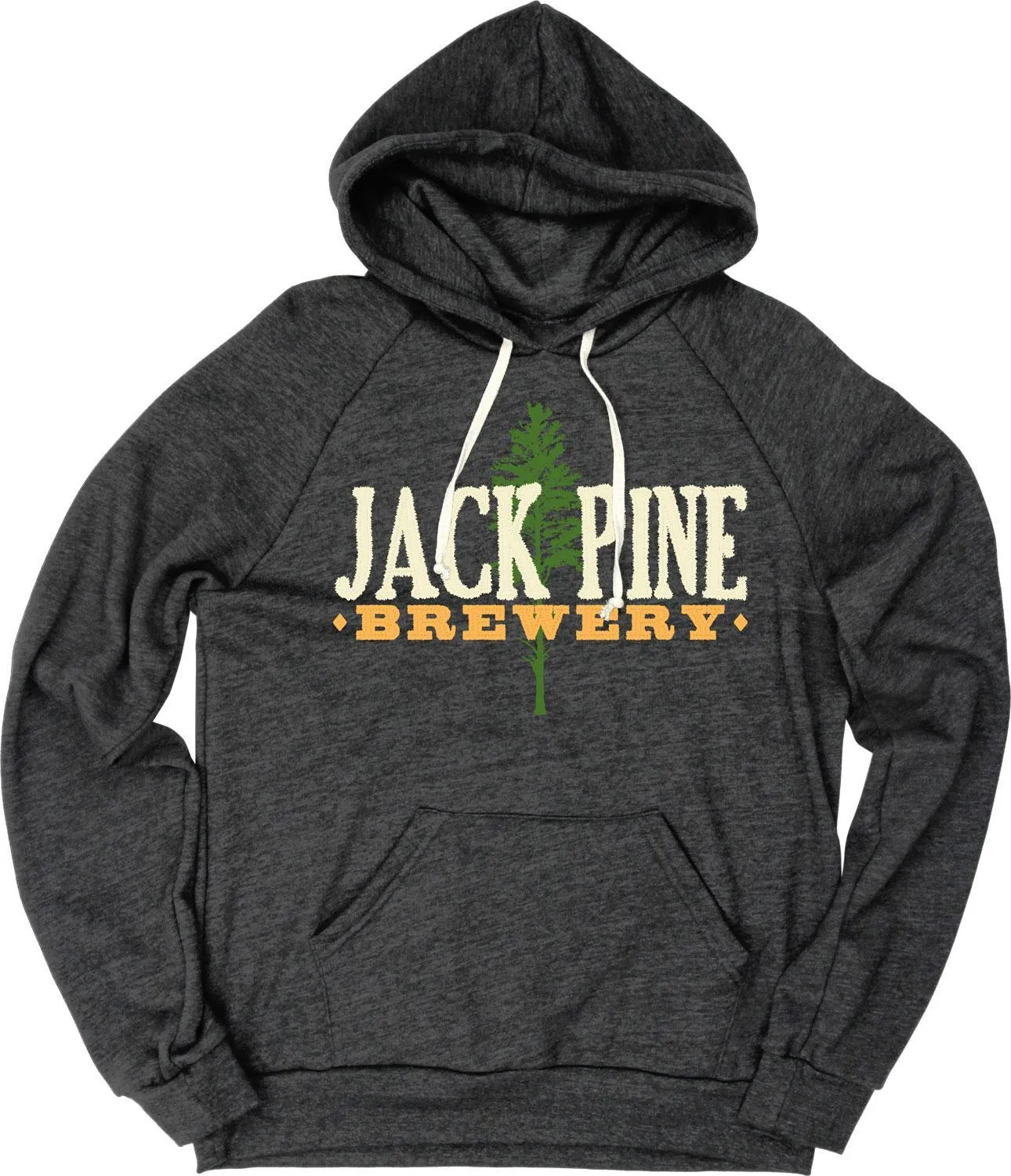 Soft-Feel Hooded Sweatshirt Black