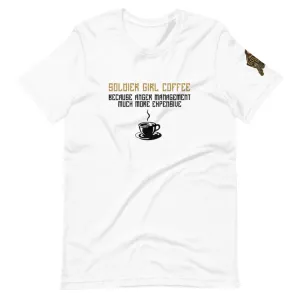 Soldier Girl Coffee Coffee Because Anger Management Much More Expensive