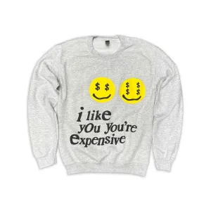 Soled Out Crewneck Sweater "EXPENSIVE" Size M