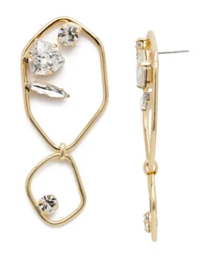 Sorrelli Finley Statement Earrings - Crystal