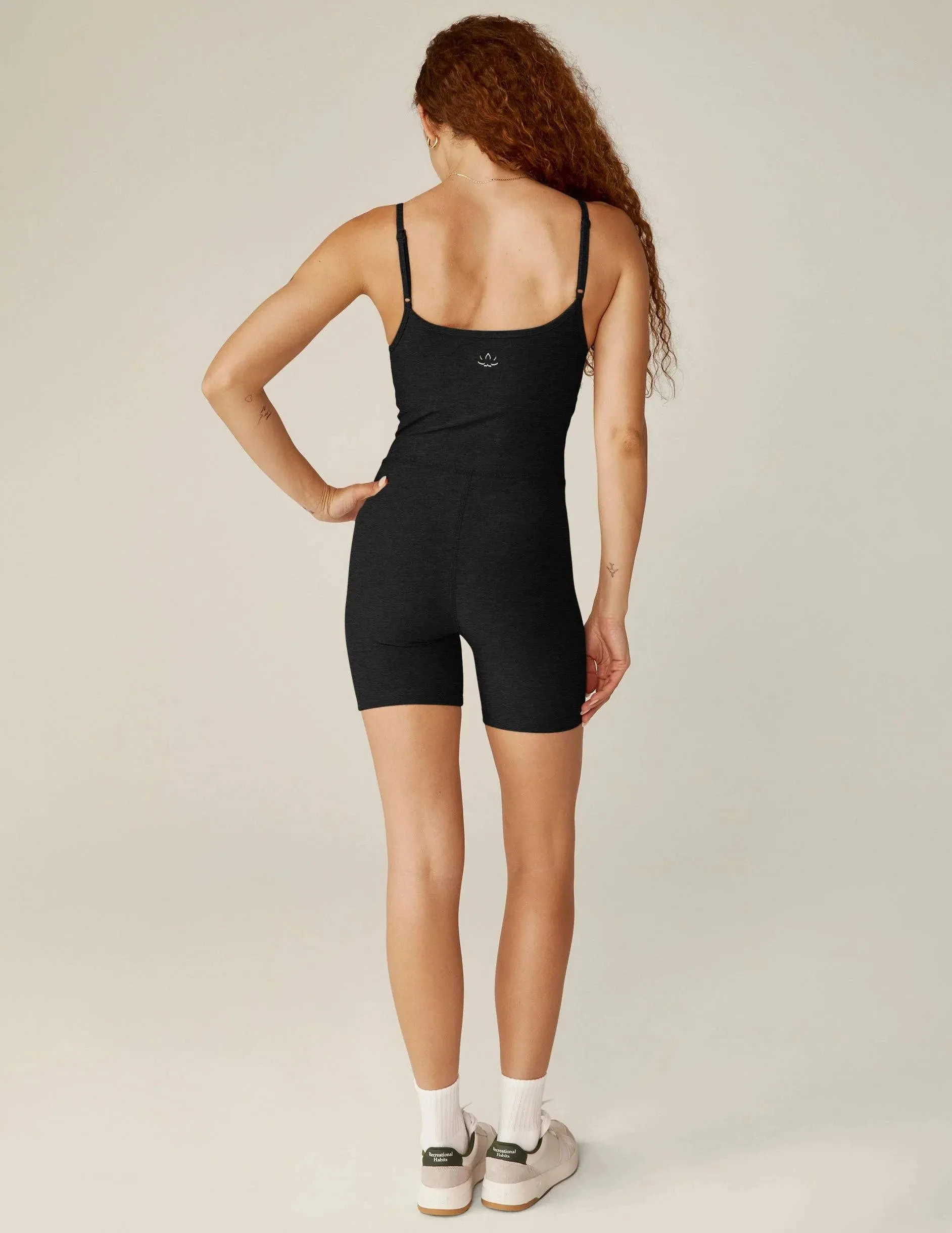 Spacedye Keep Pace Biker Jumpsuit by Beyond Yoga | Darkest Night