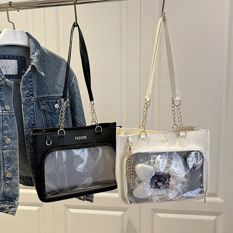 Special-interest Design Simple Casual New Japanese Style Large Capacity Totes