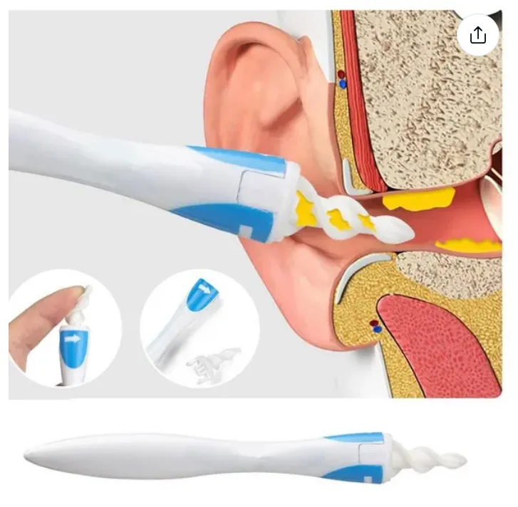 Spiral Ear Plucker Rotating Ear Plucking Artifact Childrens Ear Cleaner Adult Ear Scoop Ear Cleaner Creativity