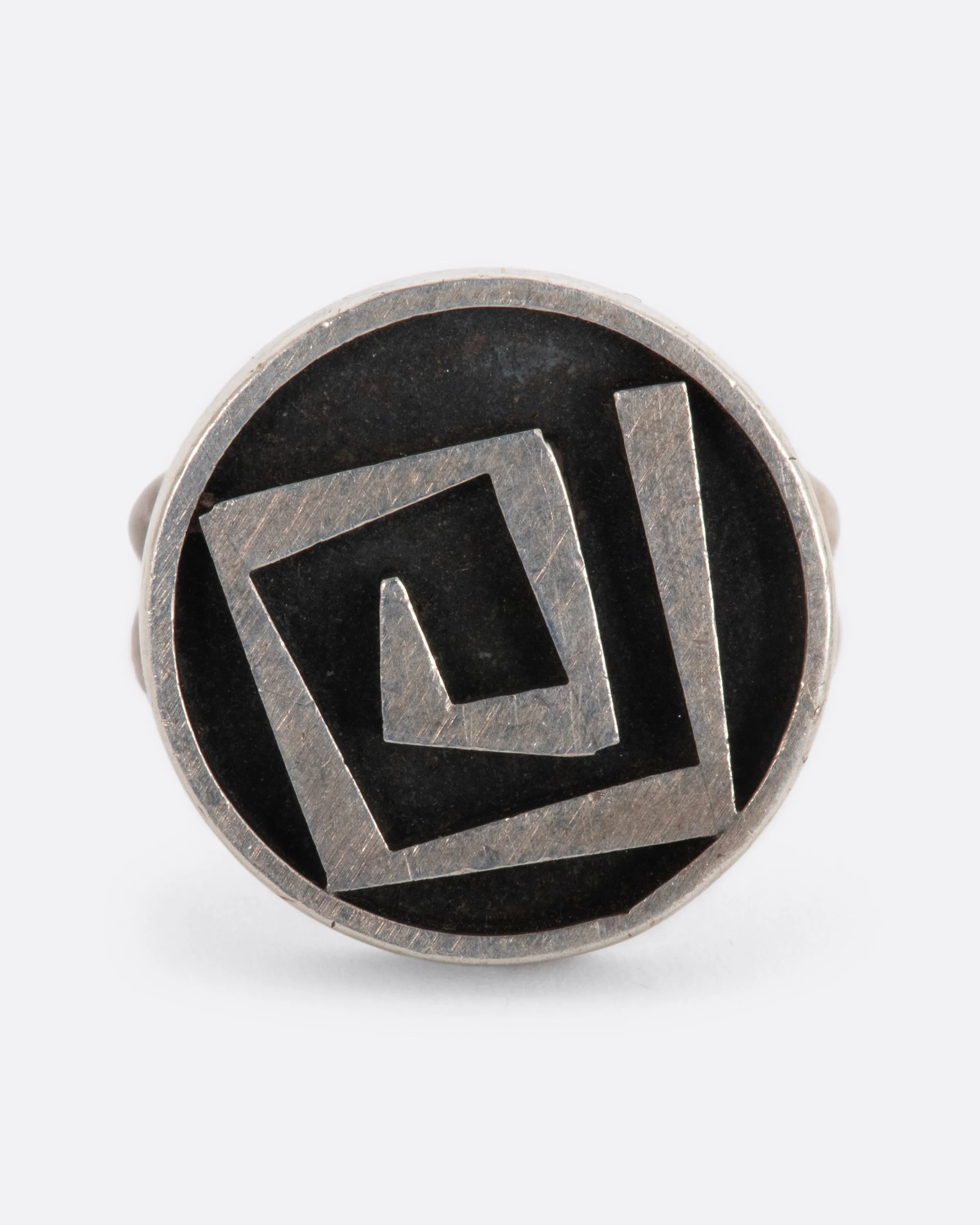 Spiral Signet Ring