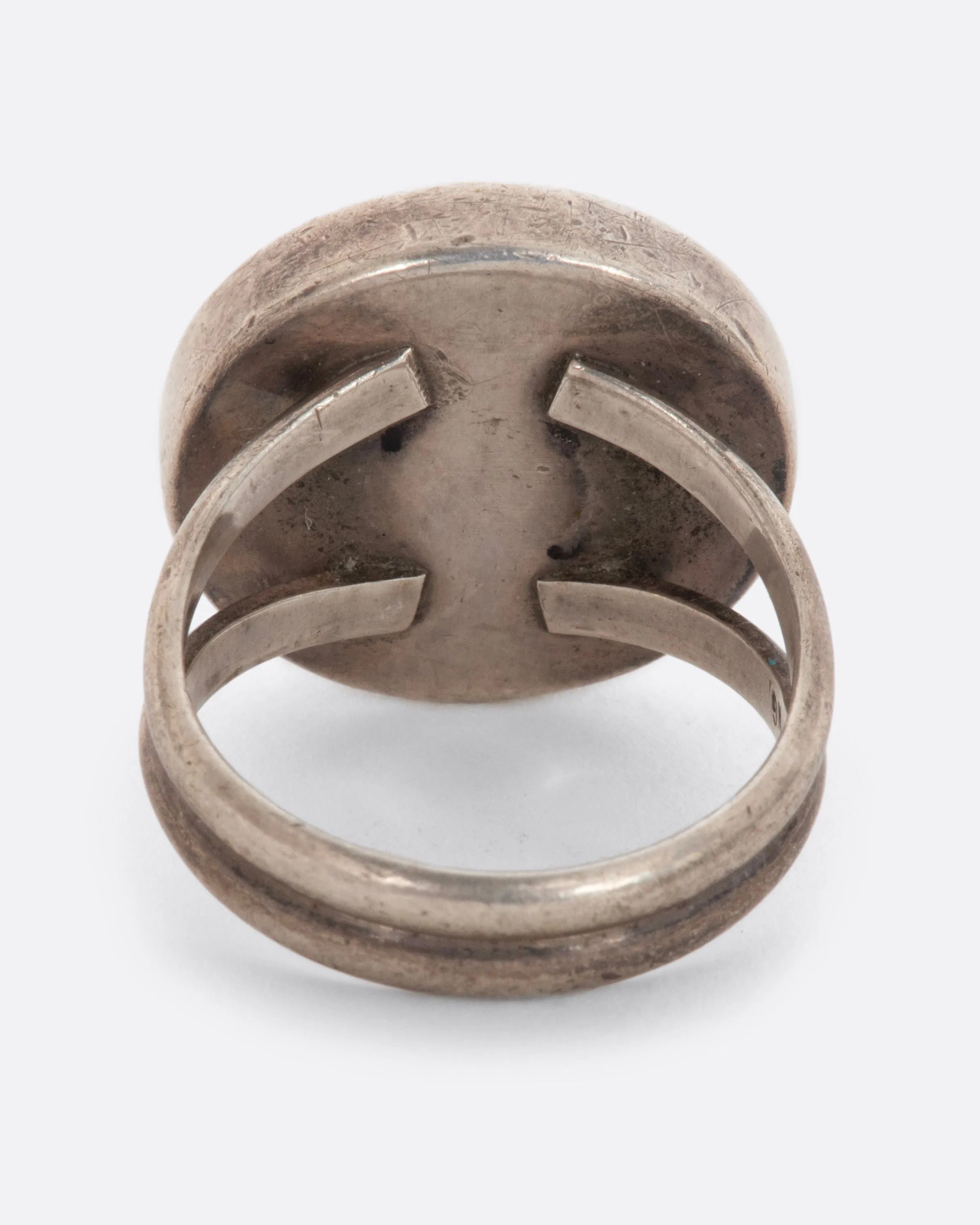 Spiral Signet Ring