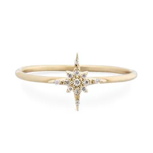 Starburst Diamond Ring