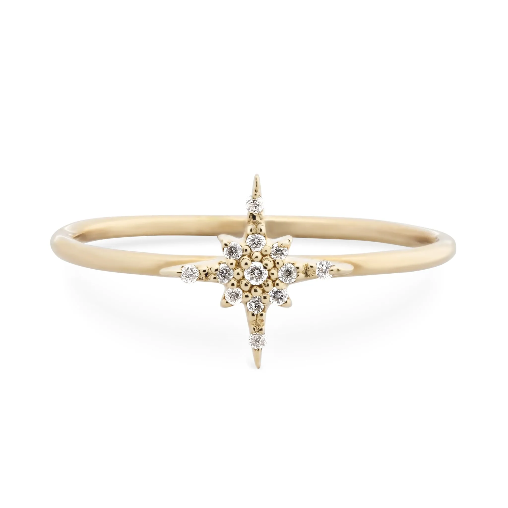 Starburst Diamond Ring