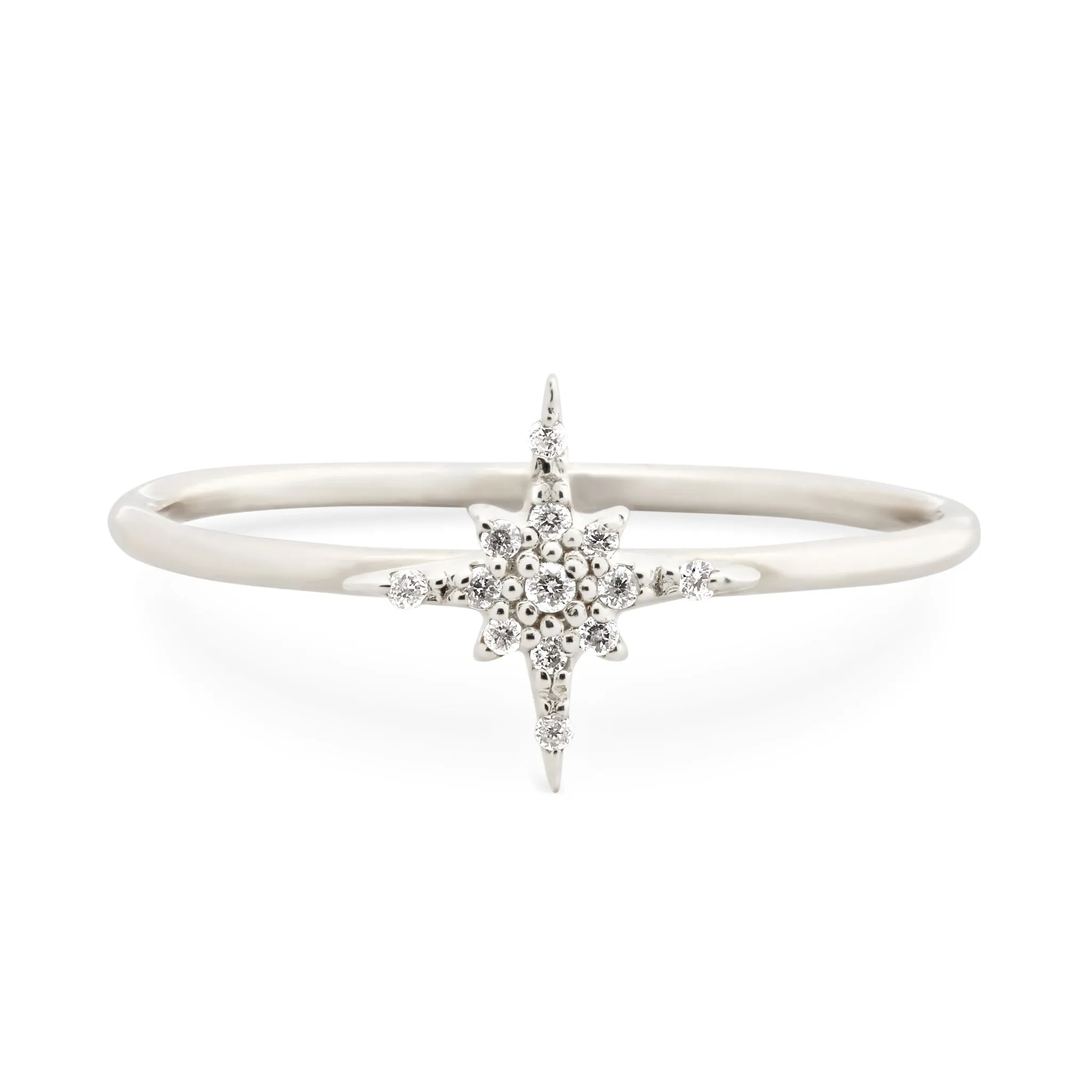 Starburst Diamond Ring