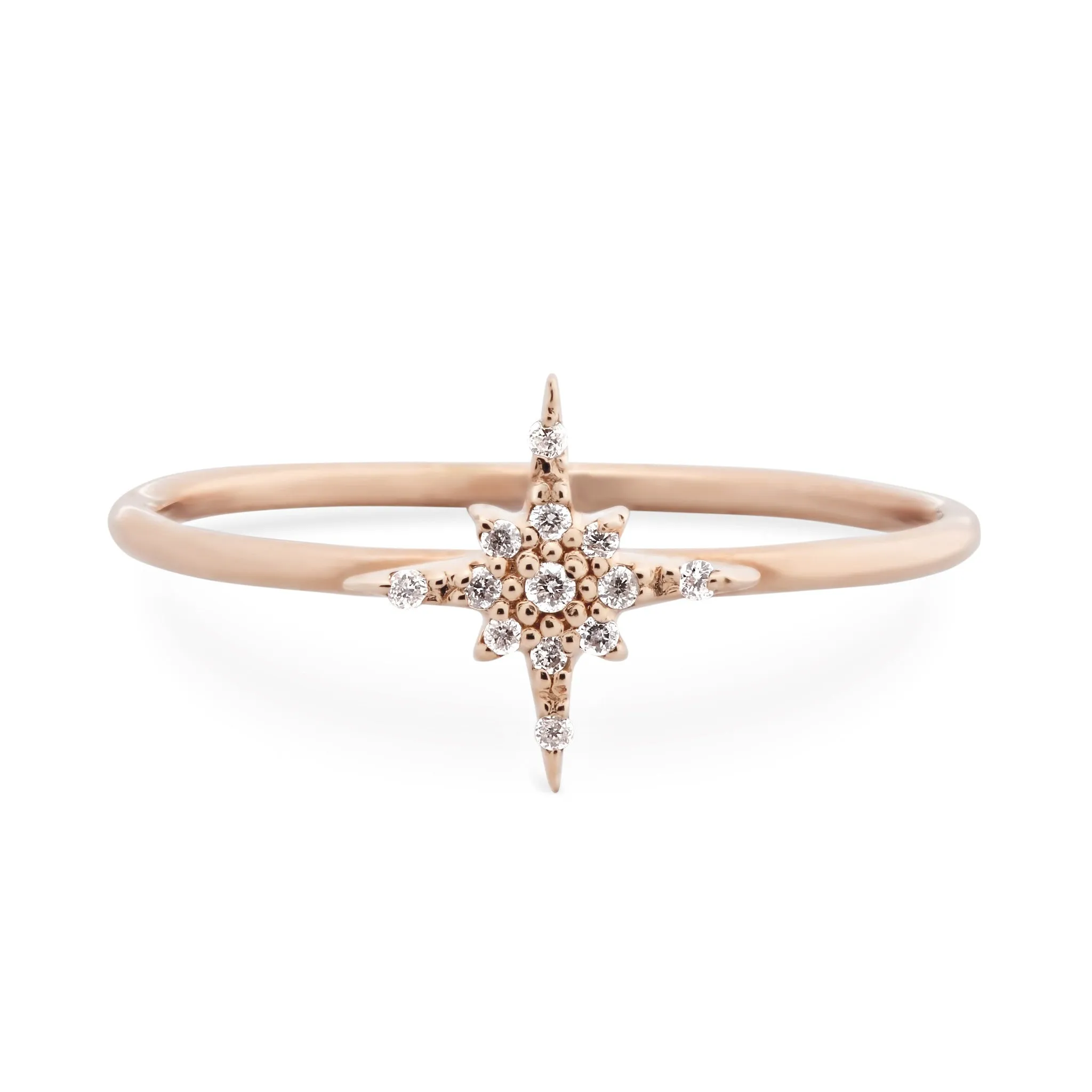 Starburst Diamond Ring