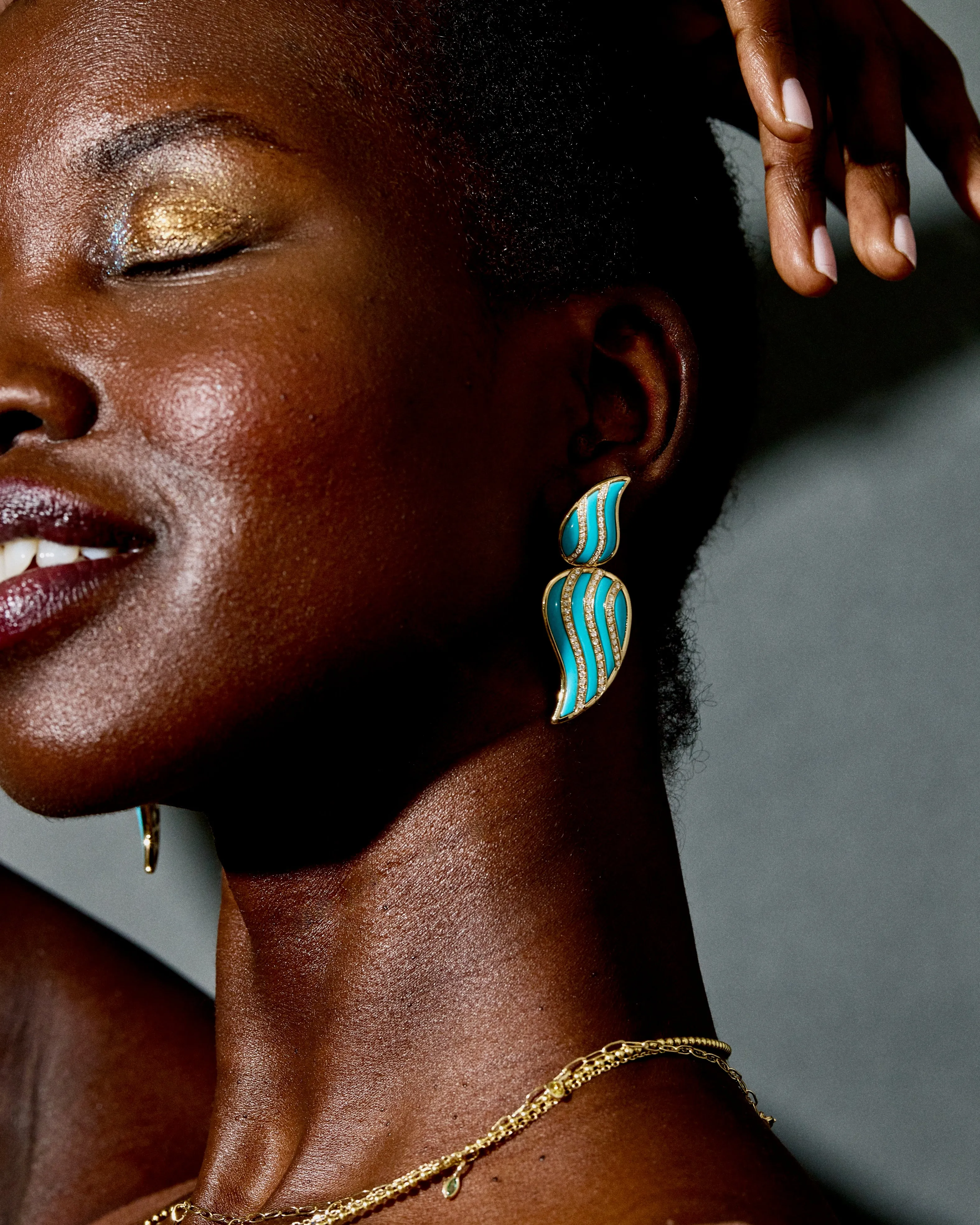 Stardust Statement Earrings