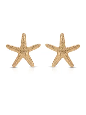 Statement Starfish Stud Earrings